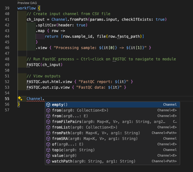 Automatyczne uzupełnianie kanału